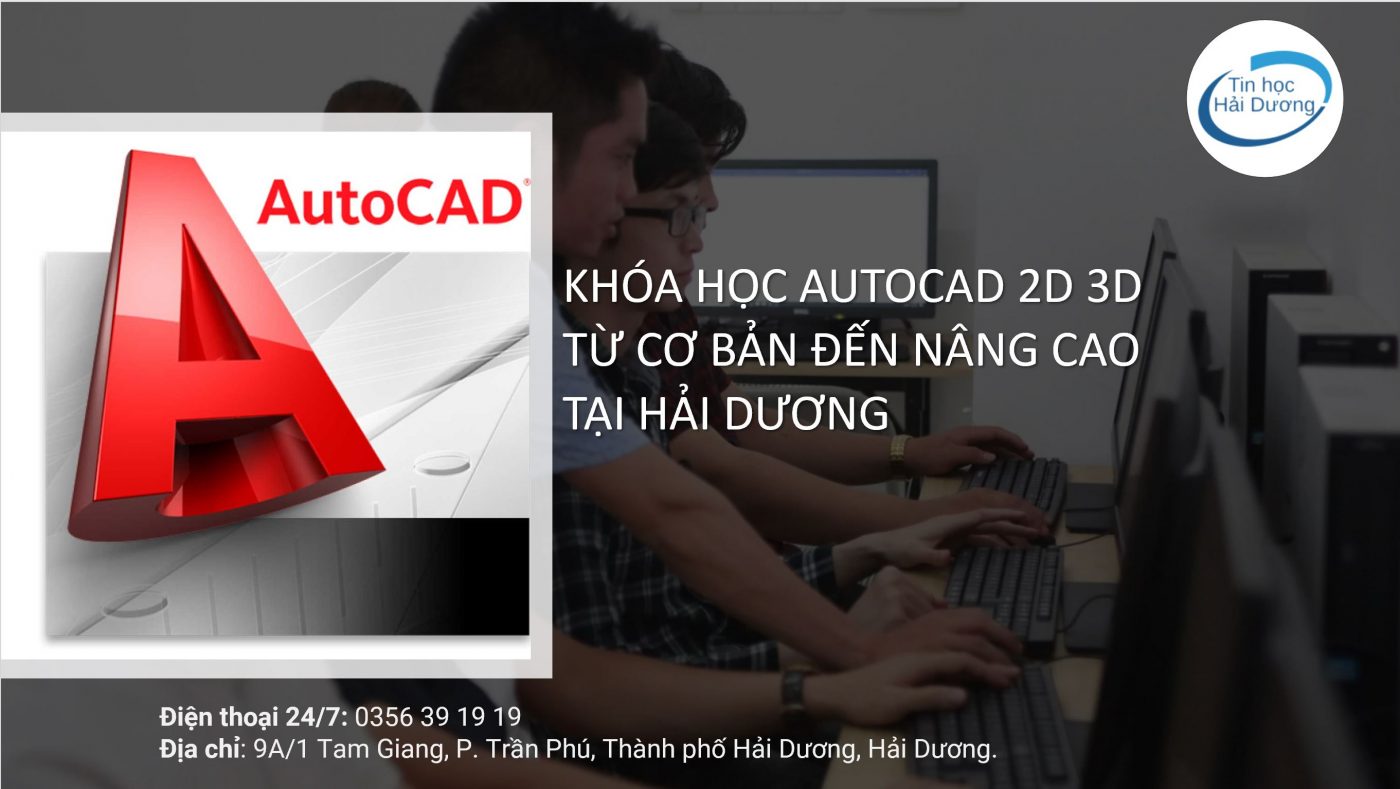 Học Autocad sẽ mang đến cho bạn những kiến thức chuyên sâu về thiết kế, giúp bạn làm việc nhanh hơn và chính xác hơn. Khóa học Autocad tại Hải Dương sẽ giúp bạn trang bị đầy đủ kiến thức và kỹ năng để thành công trong ngành thiết kế. Xem ảnh để tìm hiểu thêm về khóa học này nhé!