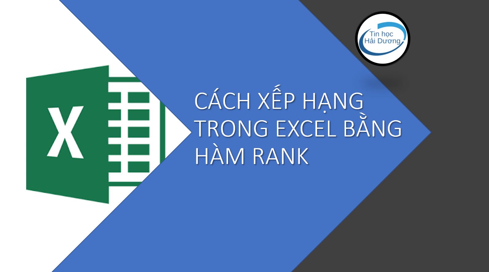 C ch x p h ng trong excel b ng h m rank c c hay