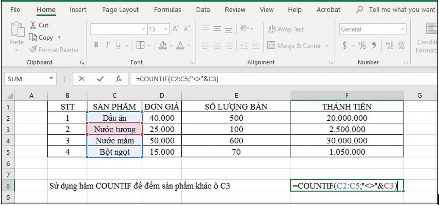 công thức ví dụ 4