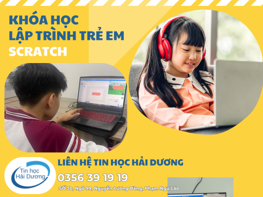 khoa học lập trình trẻ em scratch